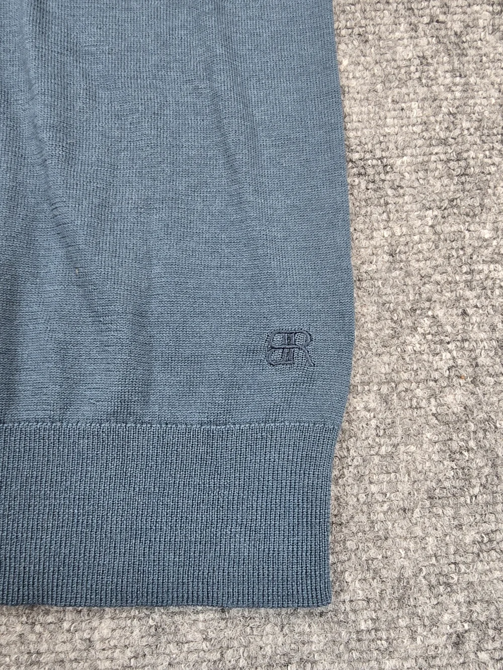 Banana Republic Merino Wool Sweater Mens M Teal Crewneck NWT Lightweight